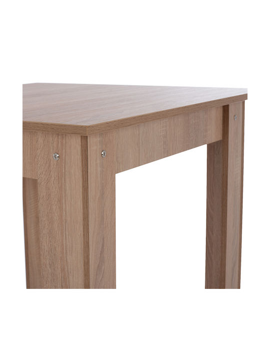 Kelvin Τραπέζι Κουζίνας Ξύλινο Sonama Oak 110x80x77εκ.