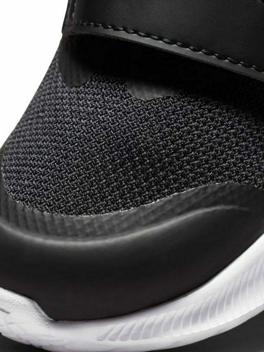Star Runner Star Runner 3 Kids Sports Shoes Running with Hoop & Loop Closure Black / White