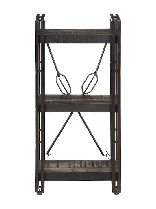 Bookcase Black 40x30x80cm