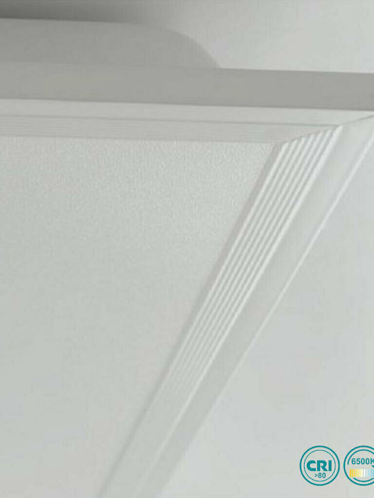 Fan Europe Panou LED Încastrat Rectangular 40W cu Lumină Albă Rece 6000K 120x30cm