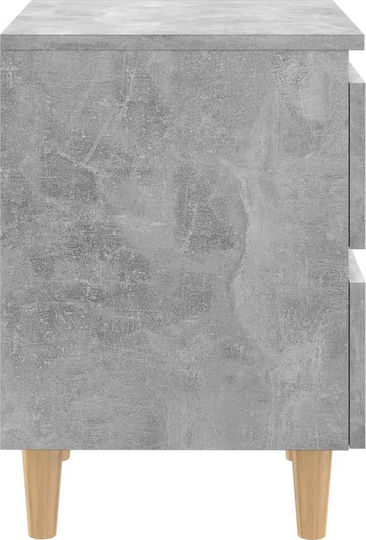 Noptieră Beton gri 40x35x50cm