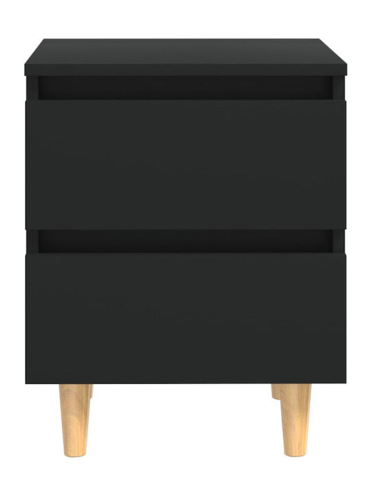 Nachttisch Black 40x35x50cm