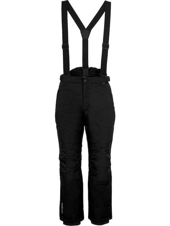 Icepeak Travis 57042561-990 Ανδρική Σαλοπέτα Σκι & Snowboard Μαύρη