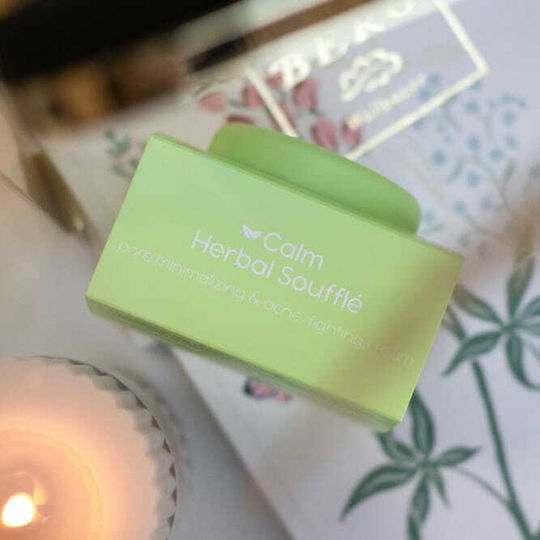 Nacomi Calm Herbal Souffle Light Cream Face with BHA 50ml