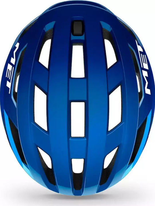 MET Vinci Fahrradhelm Straße mit MIPS Schutz Blau
