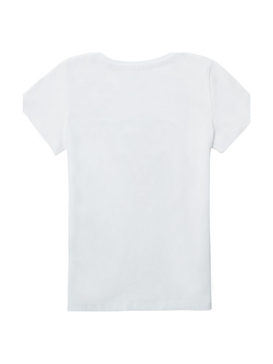 Guess Kids' T-shirt White Refrit