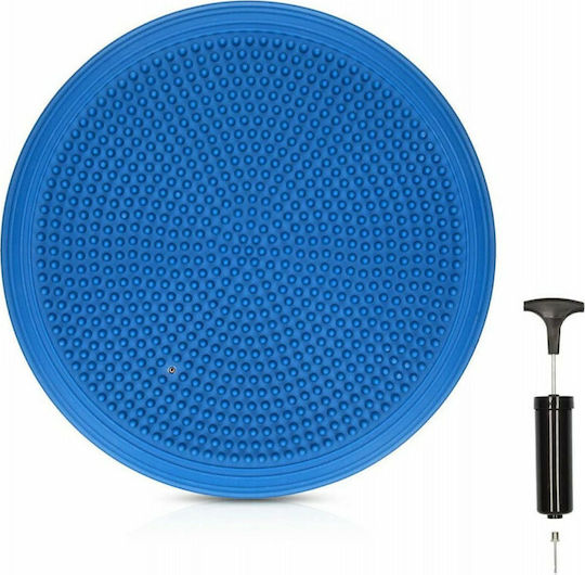 Navaris Urban Fitness Μαξιλάρι Ισορροπίας Μπλε με Διάμετρο 33cm