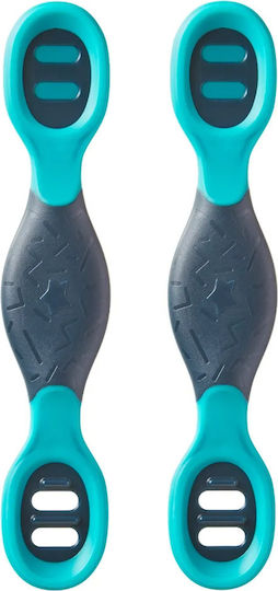 Tommee Tippee Baby Set with Spoons made of Plastic for 4+ months Green 2pcs