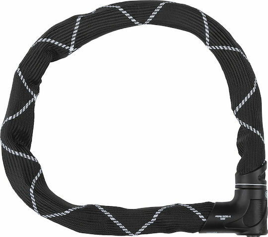 Abus Iven Steel-O-Chain 8210/85 Bicycle Cable Lock with Key Black