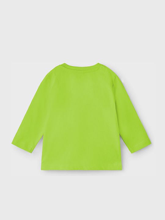 Mayoral Kids Blouse Long Sleeve Green