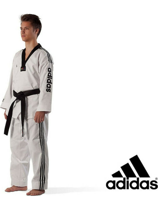 Adidas Super Master II Στολή Taekwondo Ενηλίκων/Παιδική Λευκή