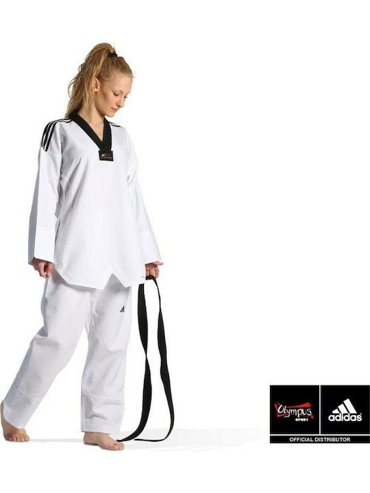 Adidas Στολή Taekwondo Γυναικεία Λευκή