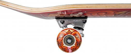 Rocket Skateboards Chief Pile-Up 7.75" 7.75" Komplett Kurzboard Rot