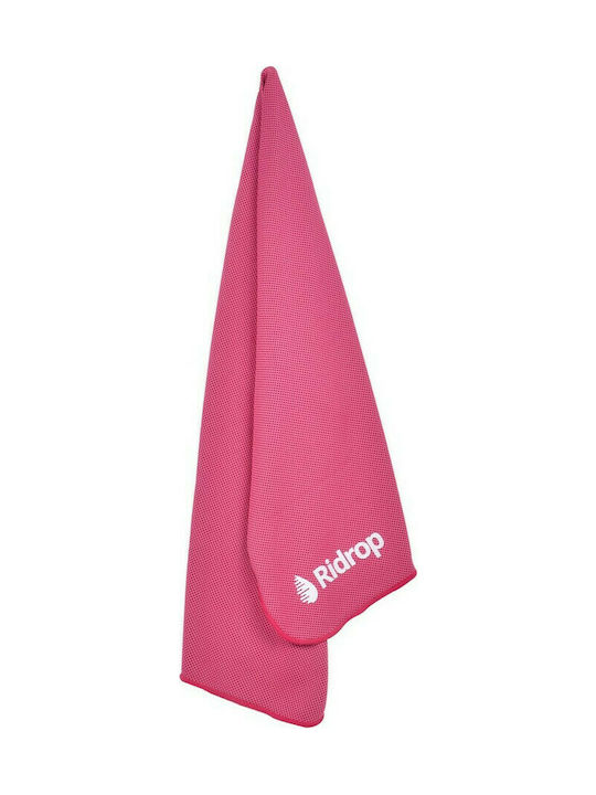 Ridrop Πετσέτα Ψύξης Γυμναστηρίου Ροζ 100x30cm
