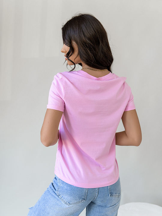 Vero Moda Women's T-shirt Pink