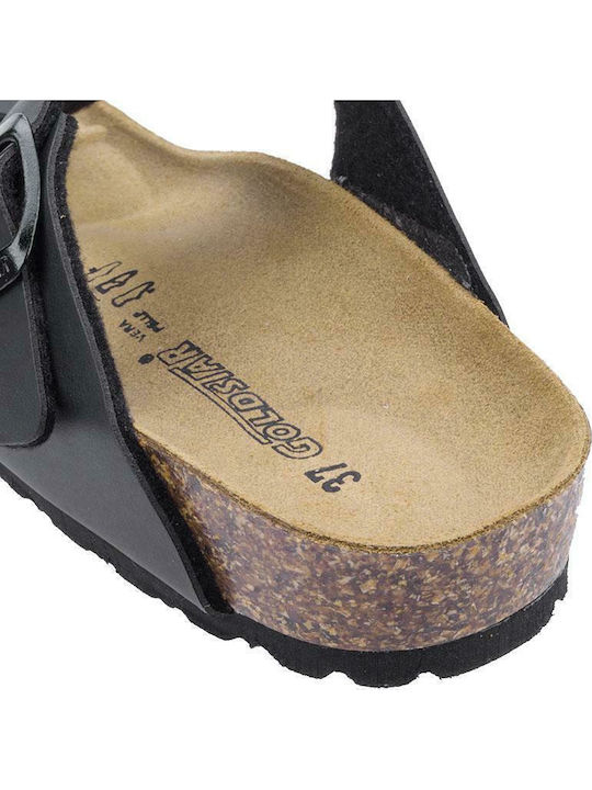 GS1830 Γυναικεία Σανδάλια Total Black