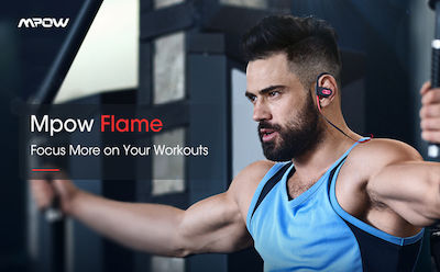 Mpow Flame 088F In-ear Bluetooth Handsfree Earphones with Sweat Resistance Black/Red