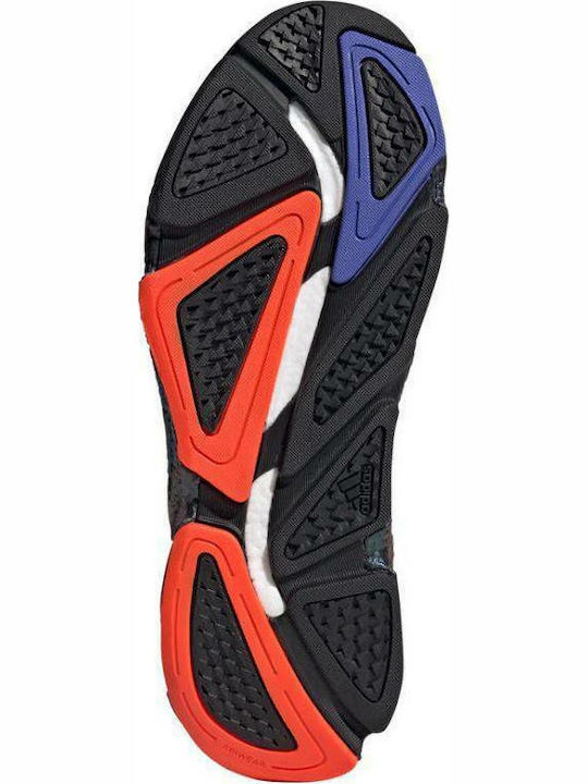 X9000L4 Men's Running Sport Shoes Core Black / Pulse Aqua