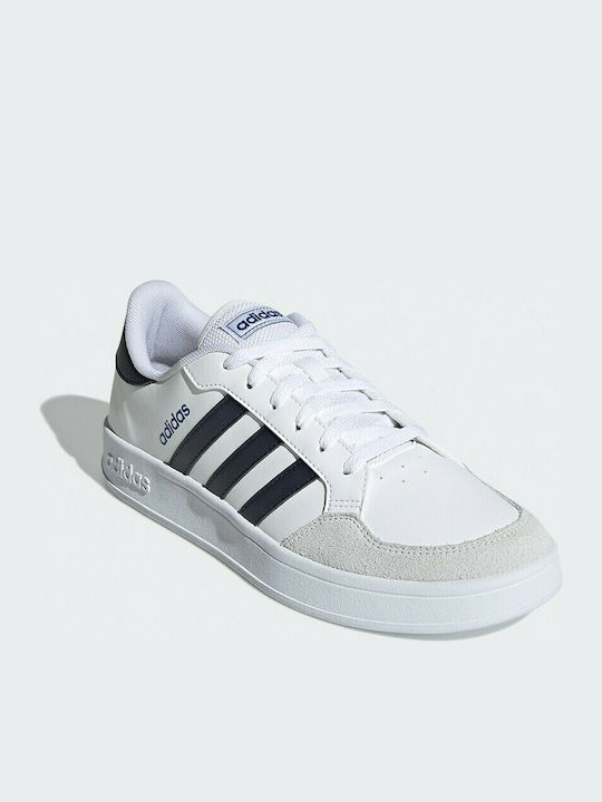 Adidas Breaknet Wohnung Sneakers Cloud White / Legend Ink / Royal Blue