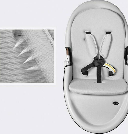 Hot Mom 360° Adjustable 2 in 1 Baby Stroller Suitable for Newborn Brown 18.5kg