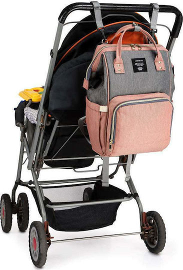 Lequeen Diaper Bag Black - Grey