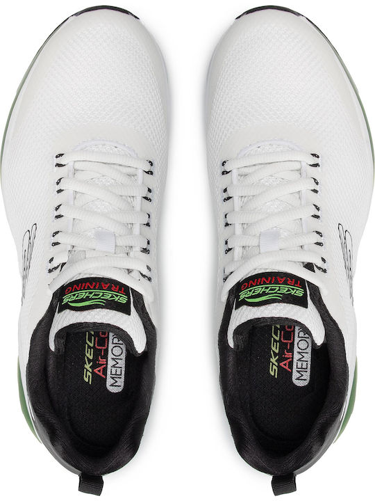 Skechers Skech-Air Element Lomarc Sneakers White 232036-WBK