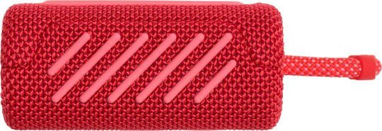 JBL Go 3 Αδιάβροχο Ηχείο Bluetooth 4.2W με Διάρκεια Μπαταρίας έως 5 ώρες Κόκκινο