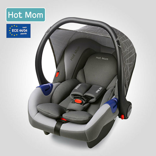 Hot Mom F22 Ρυθμιζόμενο Καρότσι 2 σε 1 Kατάλληλο για Nεογέννητο Καφέ 18.5kg