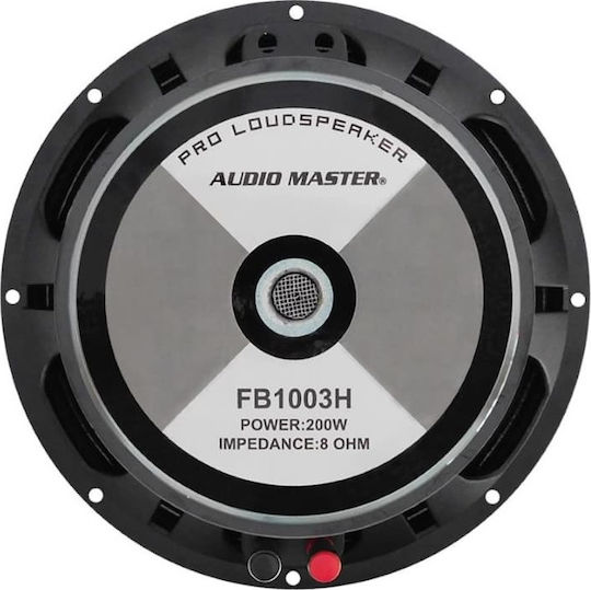 Audio Master Woofer Speaker FB-1003H 10" Impedance 8Ω