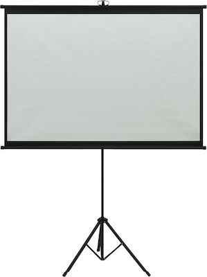 vidaXL Floor Standing 1:1 Projection Screen 120x120cm / 47"