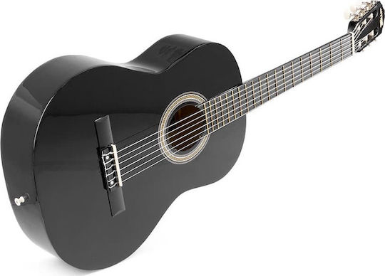 Max Audio Soloart Classical Guitar 4/4 Black
