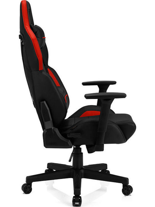 SENSE7 Sentinel Καρέκλα Gaming Δερματίνης με Ρυθμιζόμενα Μπράτσα Κόκκινη