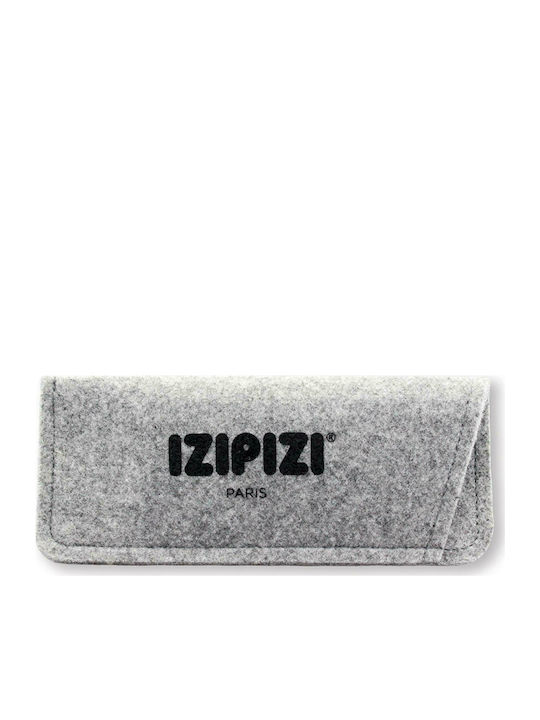 Izipizi Men's Sunglasses With Yellow Horn-Rimmed Frame