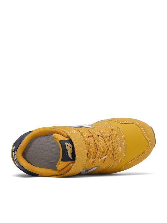373 Παιδικά Sneakers με Σκρατς Κίτρινα