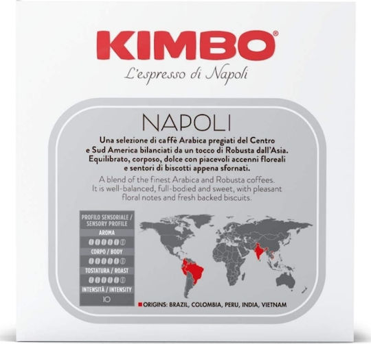 Kimbo Kapseln Espresso Napoli Kompatibel mit Maschine Dolce Gusto 16Mützen