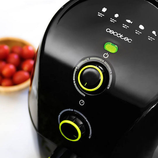 Cecotec Cecofry Compact Rapid Air Fryer 1.5lt Μαύρο