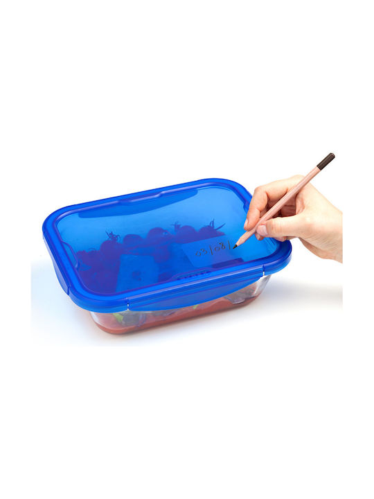 Pyrex Cook & Go Σετ Δοχεία Φαγητού Γυάλινα Μπλε 2τμχ