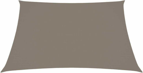 vidaXL Pătrat Umbrela Sail Maro Cu cerc & cu strat PU 3x3m