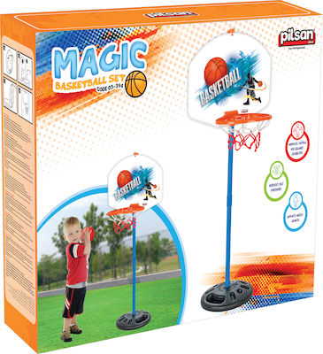 Pilsan Outdoor Basketball Hoop with Stand & Ball