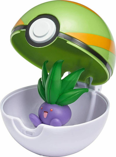 Jazwares Pokemon Clip N Go W7 Oddish и Nest Ball Pokemon за 4+ години 13.97 см