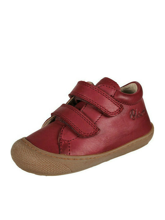 Naturino Cocoon Granata Kids Boots with Hoop & Loop Closure Red