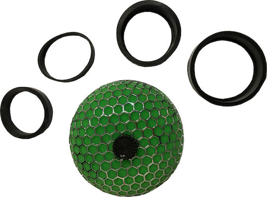 Carner Μανιτάρι Φ100 Universal με 4 Αντάπτορες 60/70/76/90mm Πράσινη