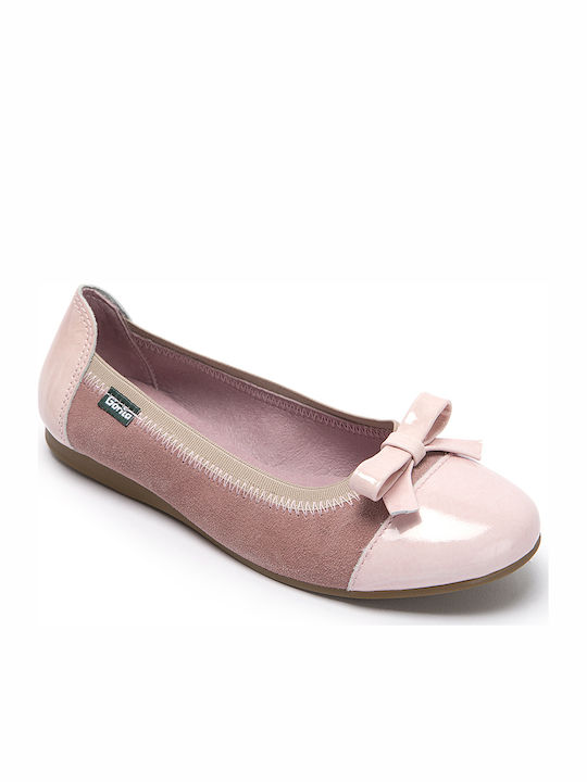 Gorilla Kids Suede Ballerinas 24234 Pink