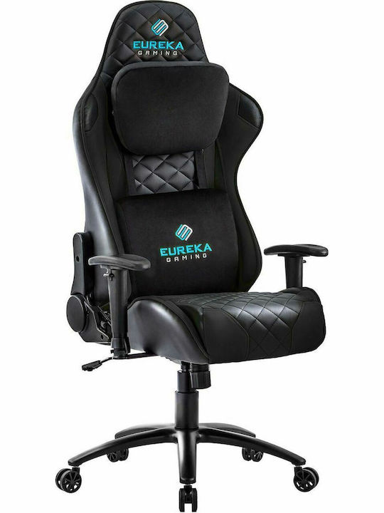 Eureka Ergonomic GX330-B Δερματίνης Μαύρη Eureka Ergonomic GX330-B Δερματίνης Μαύρη