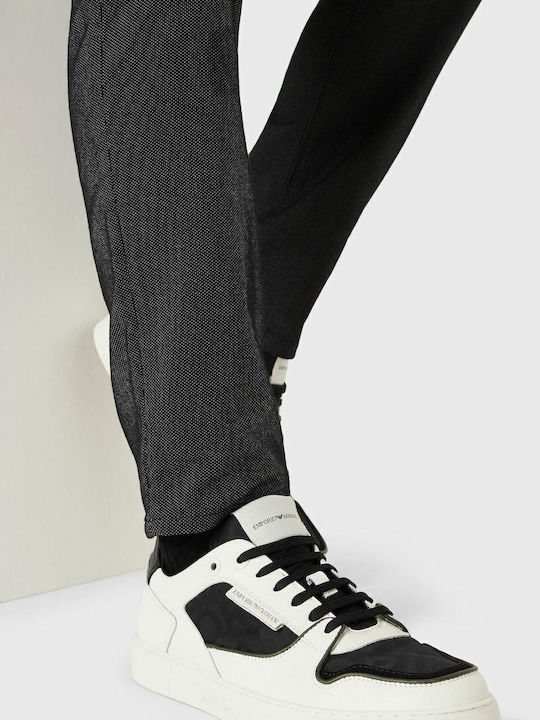 Trousers Suit in Slim Fit Black