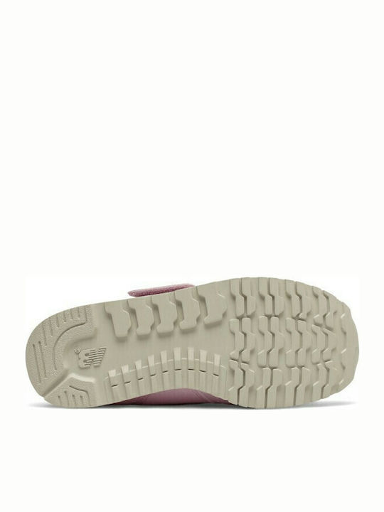 574 Classic Παιδικά Sneakers με Σκρατς Ροζ