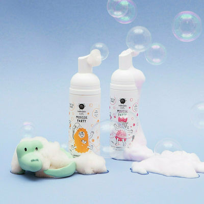 Nailmatic Kids' Bubble Bath Mousse Party with Apricot in Foam Form 150ml