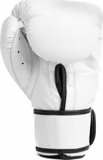 Everlast Core 2 Γάντια Πυγμαχίας από Συνθετικό Δέρμα για Σάκο Λευκά