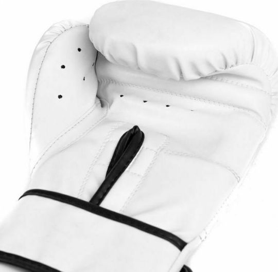 Everlast Core 2 Γάντια Πυγμαχίας από Συνθετικό Δέρμα για Σάκο Λευκά