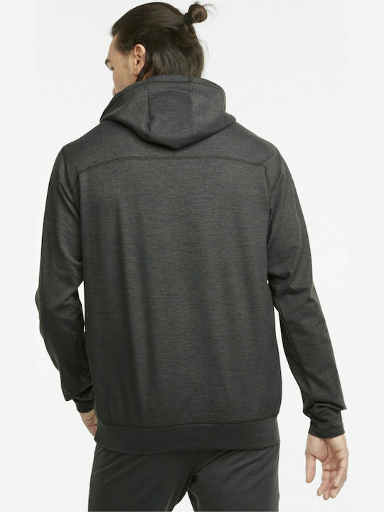 Puma Men's Sweatshirt with Hood and Pockets Gray